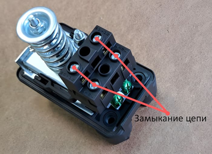 подключение реле давления к насосу