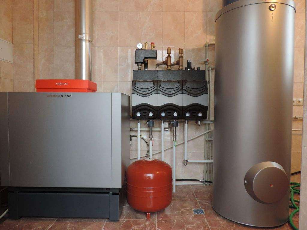 Напольный газовый котел для частного дома